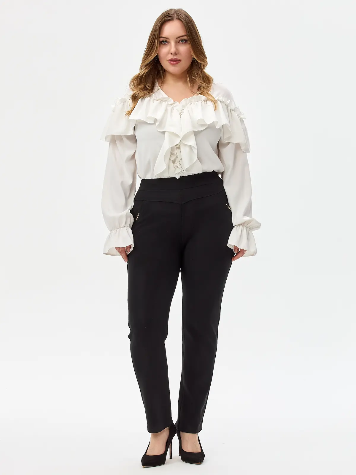 Фотосъёмка «брюки» с моделью Дарья | Plus Size — кадр 8
