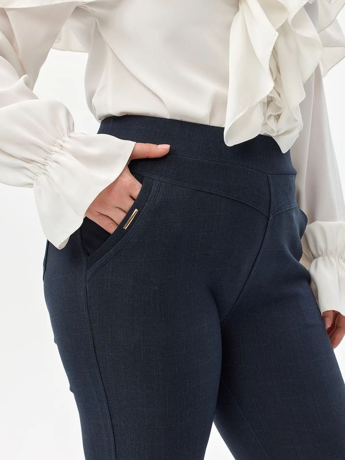 Фотосъёмка «брюки» с моделью Дарья | Plus Size — кадр 21