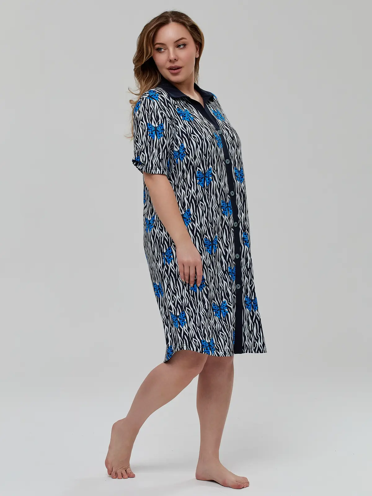 Фотосъёмка «халаты» с моделью Дарья | Plus Size — кадр 16