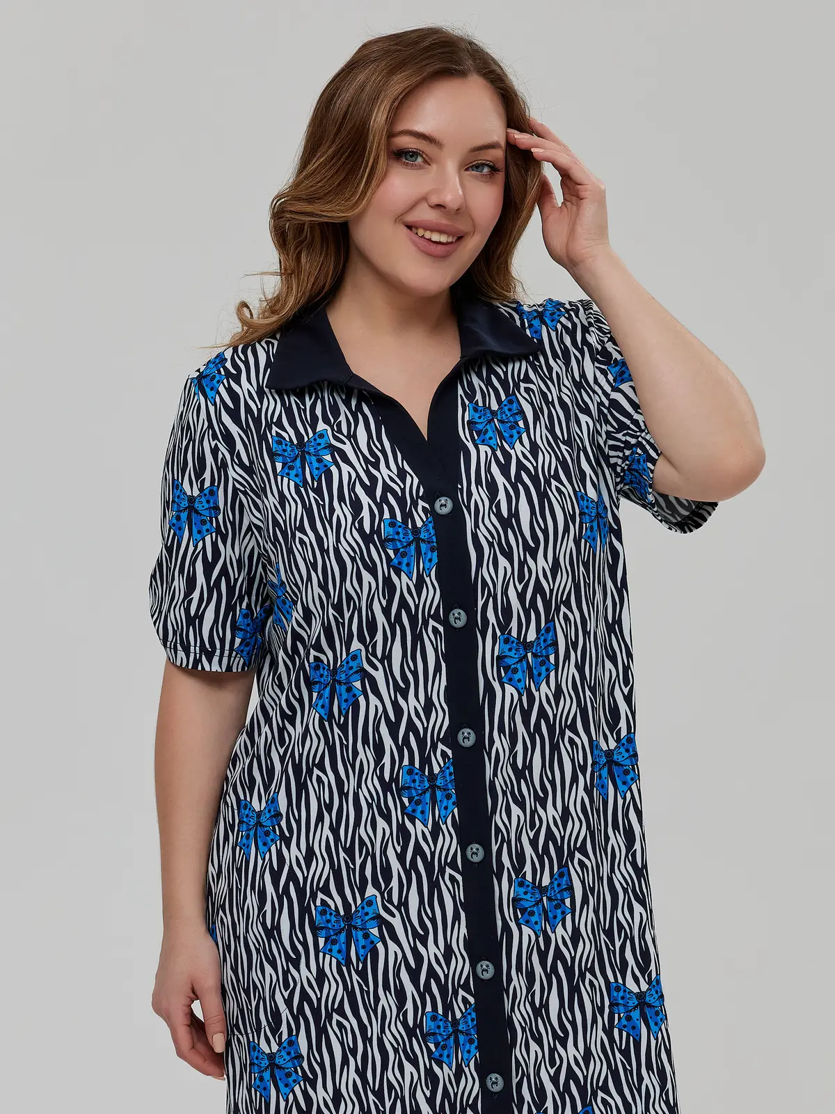 Фотосъёмка «халаты» с моделью Дарья | Plus Size — кадр 21
