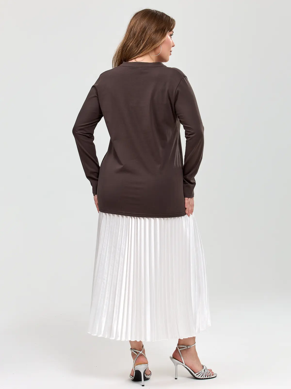 Фотосъёмка «лонгсливы» с моделью Дарья | Plus Size — кадр 5