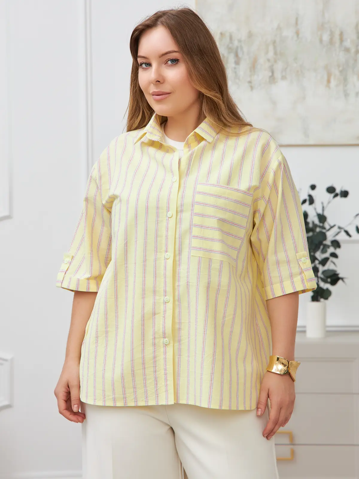 Фотосъёмка «рубашки» с моделью Дарья | Plus Size — кадр 4