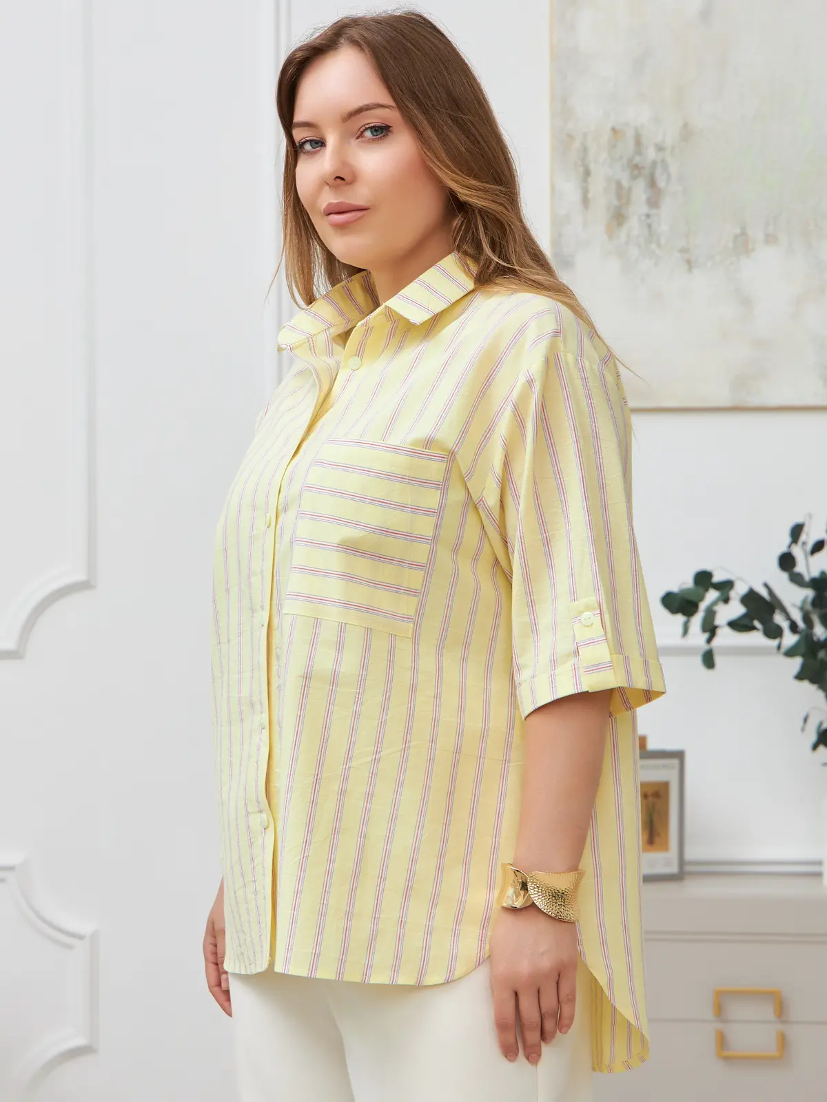 Фотосъёмка «рубашки» с моделью Дарья | Plus Size — кадр 8