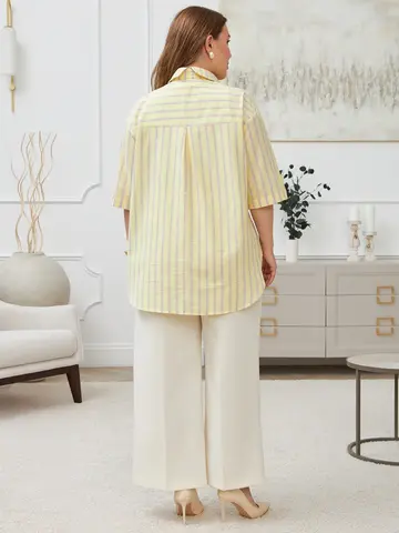 Фотосъёмка «рубашки» с моделью Дарья | Plus Size — кадр 12