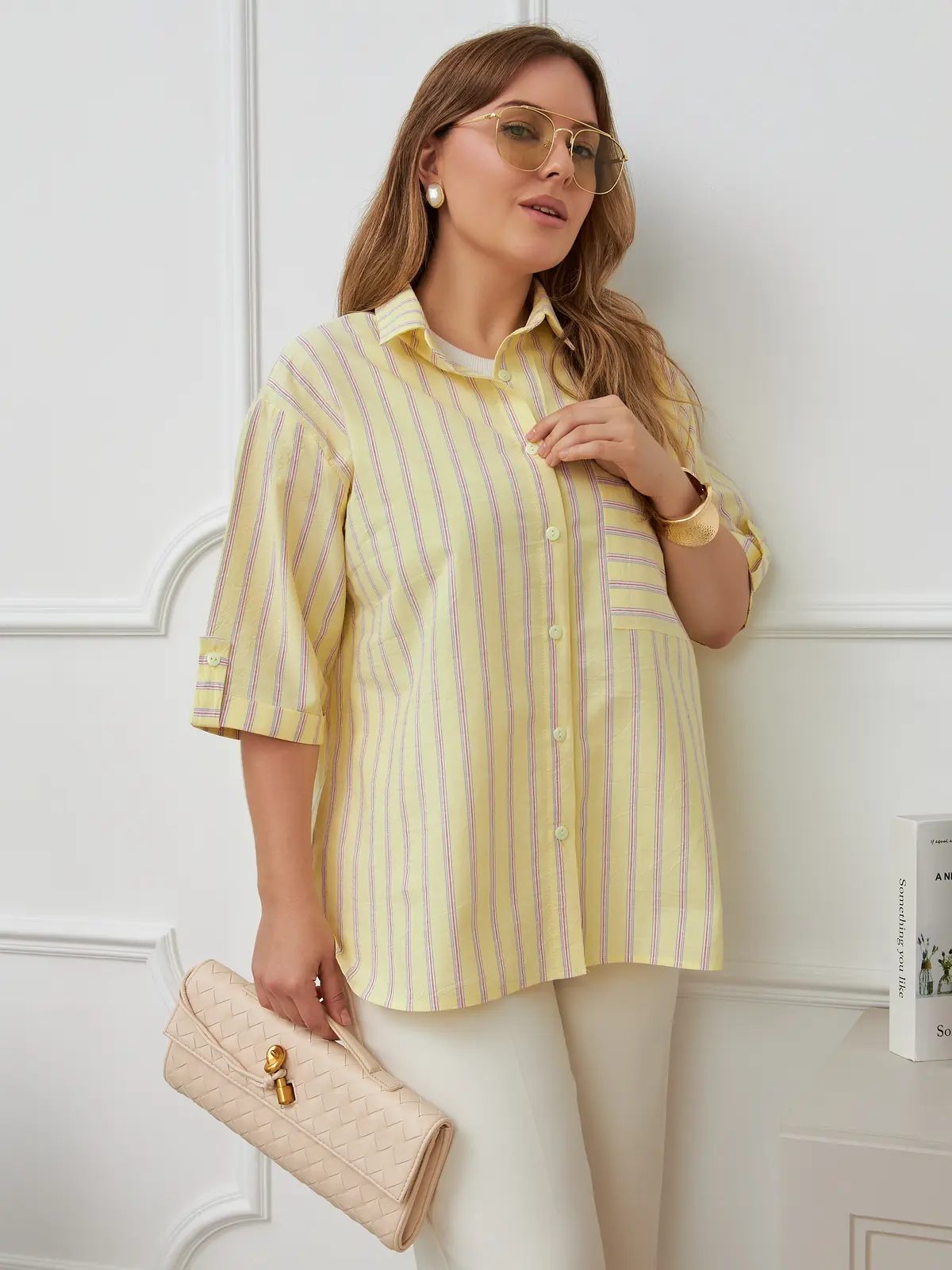 Фотосъёмка «рубашки» с моделью Дарья | Plus Size — кадр 21