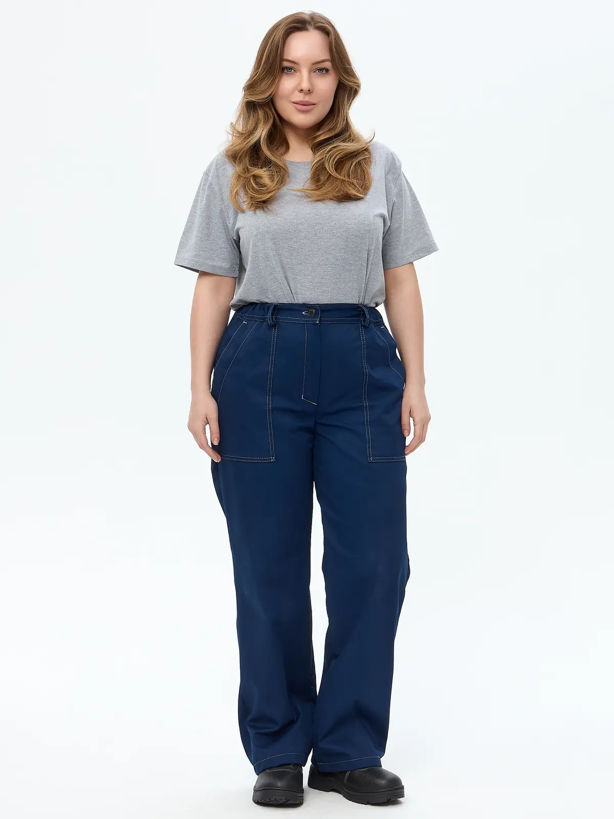 Спецодежда с моделью Дарья | Plus Size