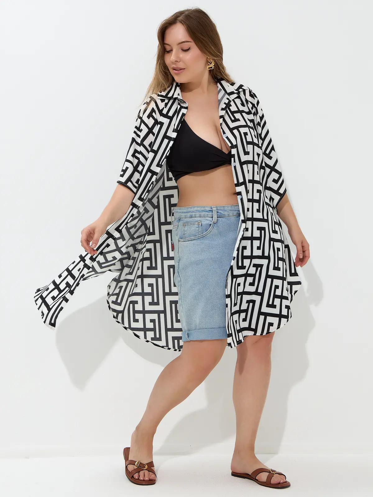Фотосъёмка «туники» с моделью Дарья | Plus Size — кадр 8