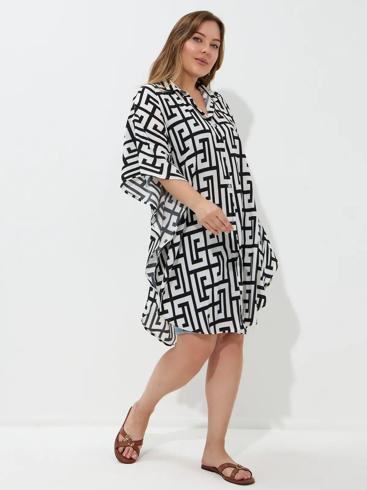 Фотосъёмка «туники» с моделью Дарья | Plus Size — кадр 9