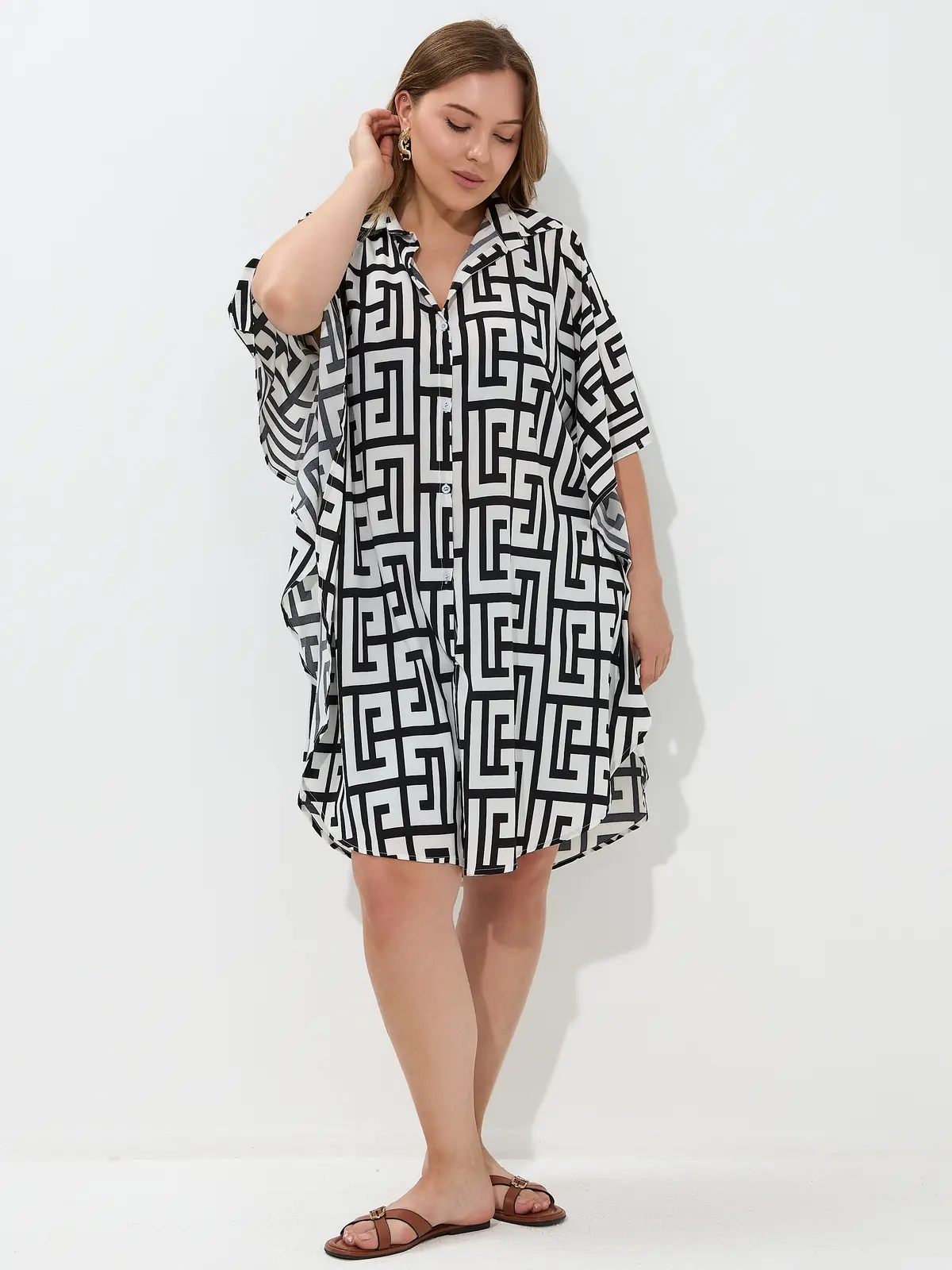 Фотосъёмка «туники» с моделью Дарья | Plus Size — кадр 10