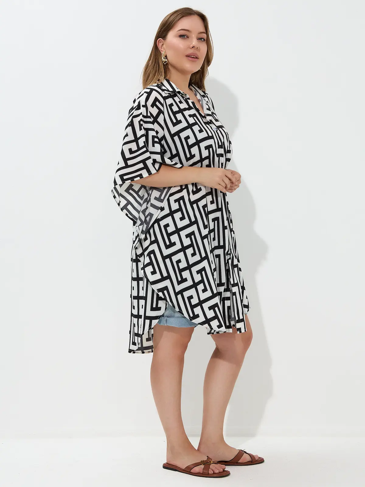 Фотосъёмка «туники» с моделью Дарья | Plus Size — кадр 11