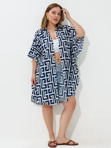 Фотосъёмка «туники» с моделью Дарья | Plus Size — кадр 15