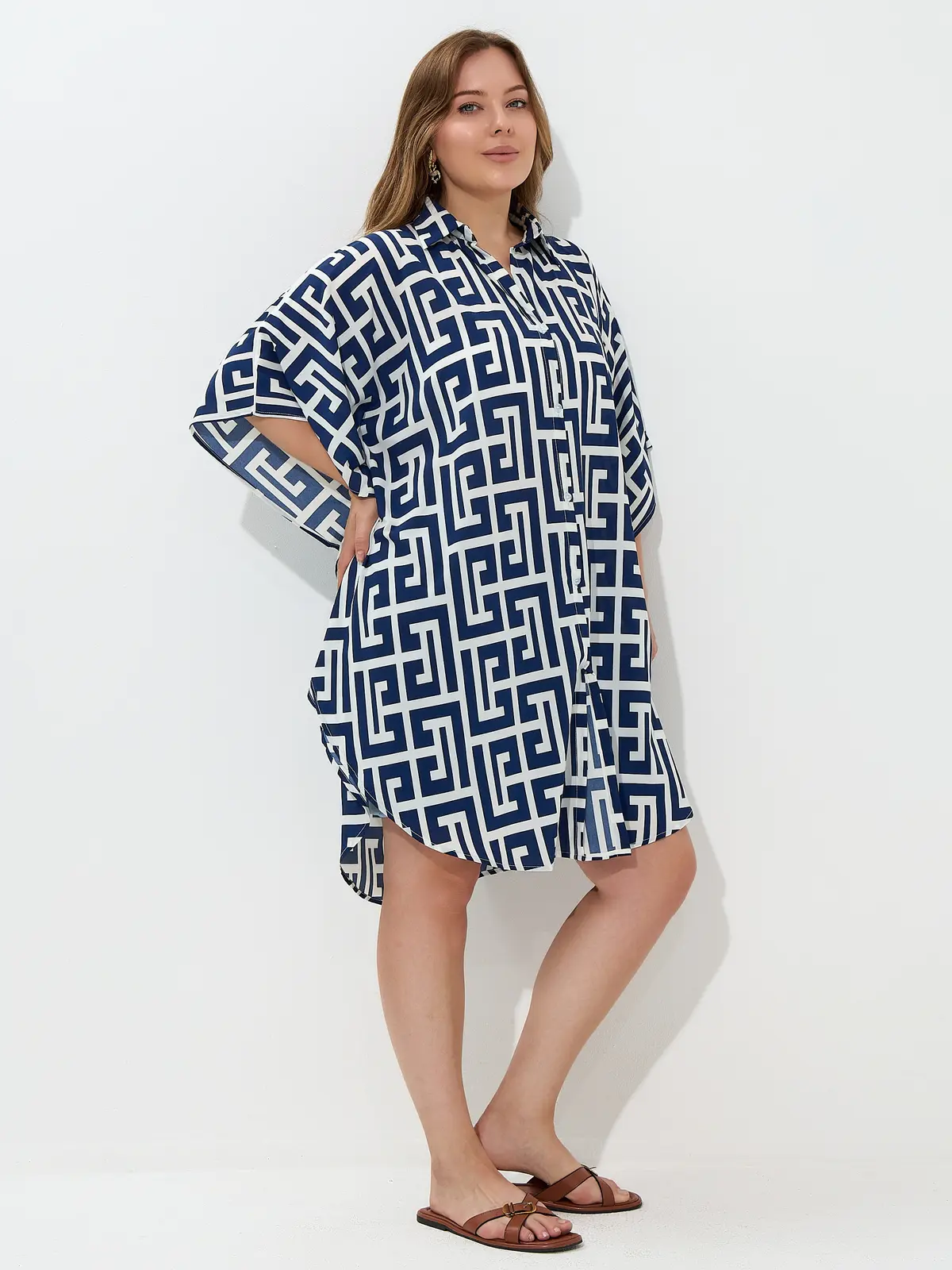 Фотосъёмка «туники» с моделью Дарья | Plus Size — кадр 17