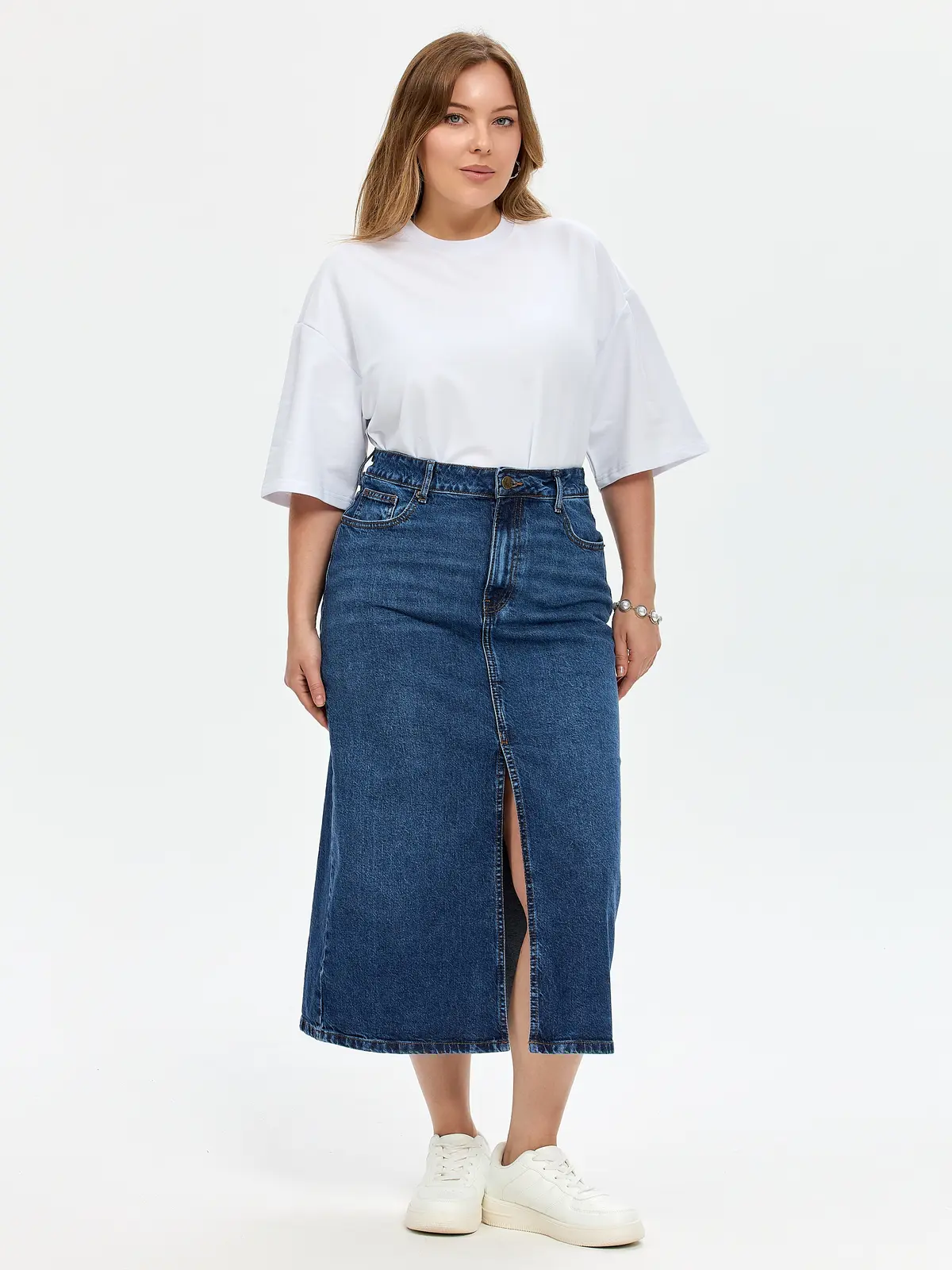 Юбки с моделью Дарья | Plus Size